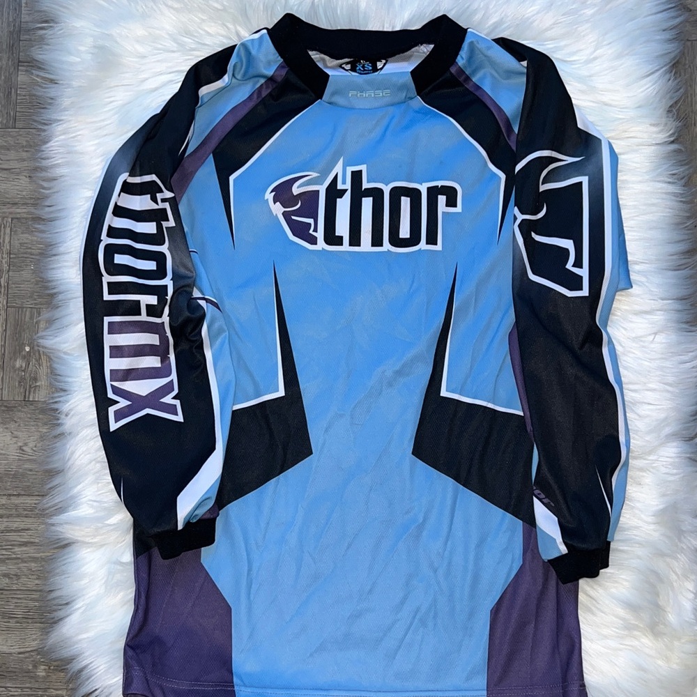 Thor Racing Blue Jersey